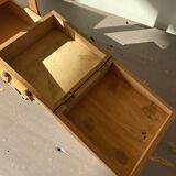 Wooden sewing box - worker