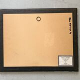 lithographie 1/8 encadré et signé de l'artiste huile et techniques mixtes
