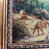 Painting on canvas