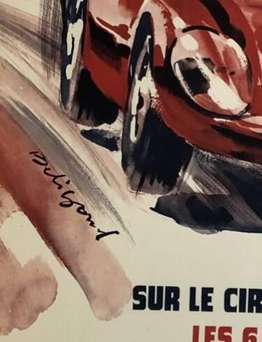 Affiche originale 1963 de Beligond
