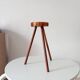 Brutalist tripod stool from the 1960s.