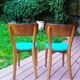 Set of four scandinavian chairs