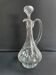 Carafe en cristal soufflé et taillé