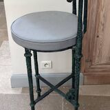 Bronze stool in the spirit of Giacometti.