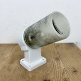 Vintage white porcelain wall light, 1960s