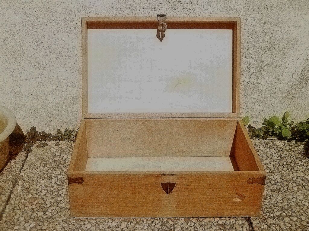 Vintage wooden crate