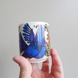 Villeroy and Boch Acapulco mugs and saucers set of 6, colorful coffee or tea sets