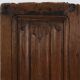 Early 16th Gothic century carved oak relief panel, France