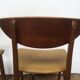 Pair of Scandinavian chairs wood