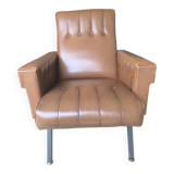 Genuine leather armchair