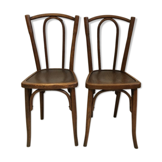 Pair of bistro chairs