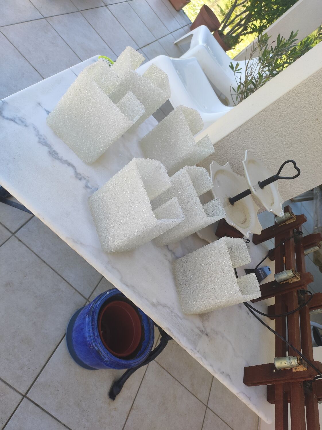 Vintage Scandinavian chandelier from the 50s and 60s.