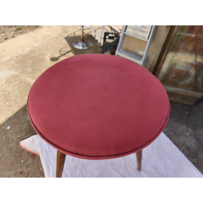 Tabouret Tacke Hocker vintage allemand année 50