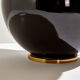 Lampe de table en verre