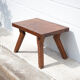 Table basse bois sculpté, table bois martelé, table d'appoint, table de salon, table vintage