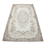 Vintage biege home living rug sku 3143