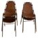 Les chaises Arcs de Charlotte Perriand
