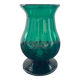 Bubbled glass fir green tealight holder