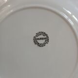 20 antique flat plates from Digoin and Sarreguemines