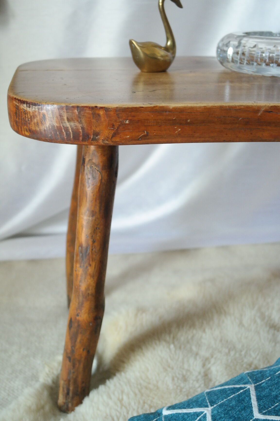 Vintage brutalist coffee table