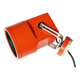 Orange spotlight "Unispot" by Bent Boysen for Louis Poulsen. Denmark 1970s