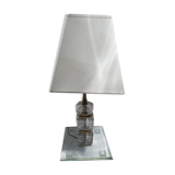 1950s glass lamp