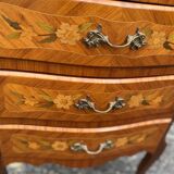 Louis XV style rosewood bedside table