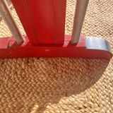 Bistro table, wood and aluminum