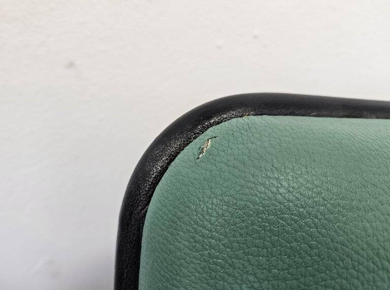 Set of Two Rare Metal Armchairs Talin Vicenza, Italy, 1970s