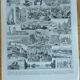 Carte géographique ancienne Asie Larousse