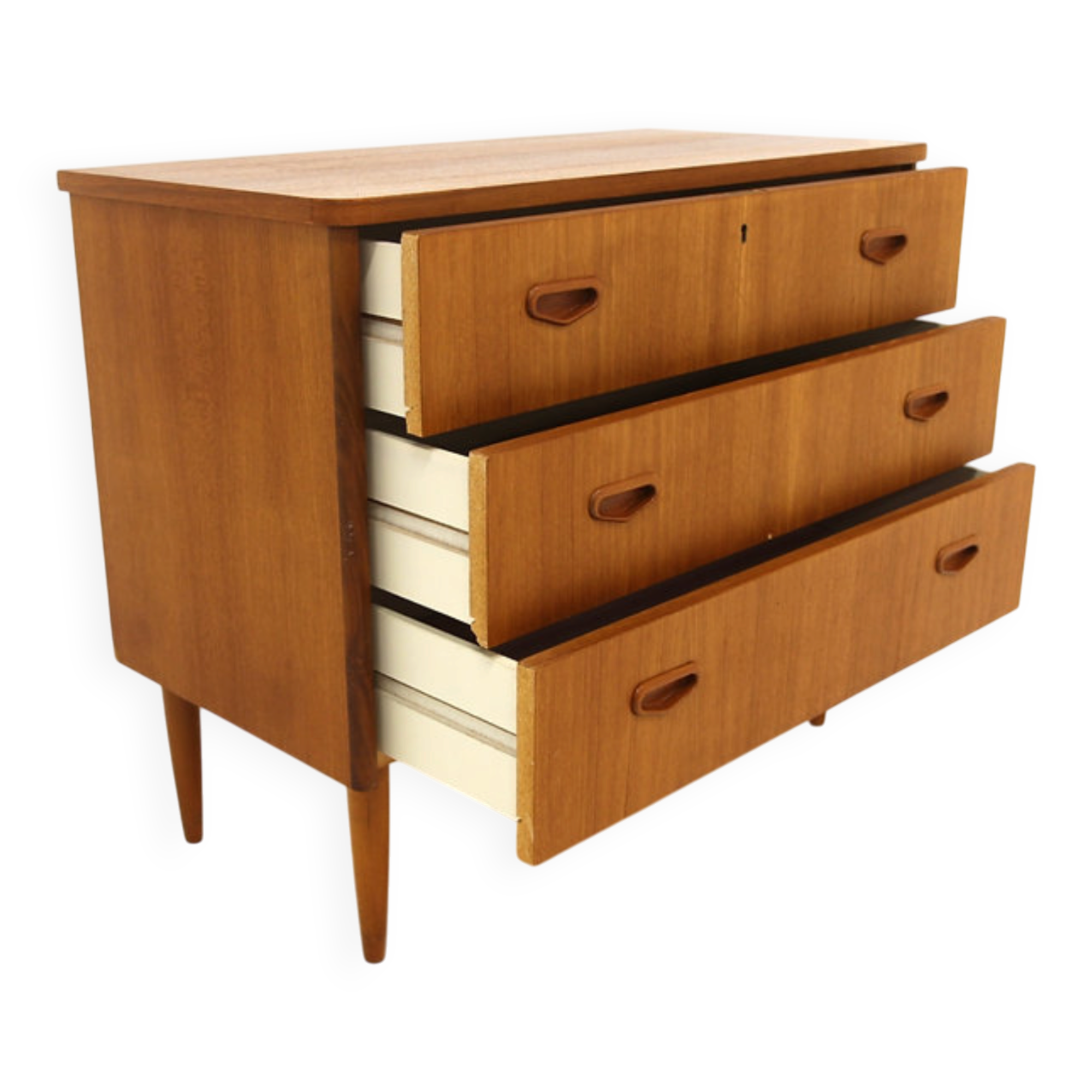 Commode scandinave en teck, Suède, 1960