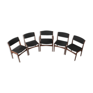 5 chaises de salle à manger des