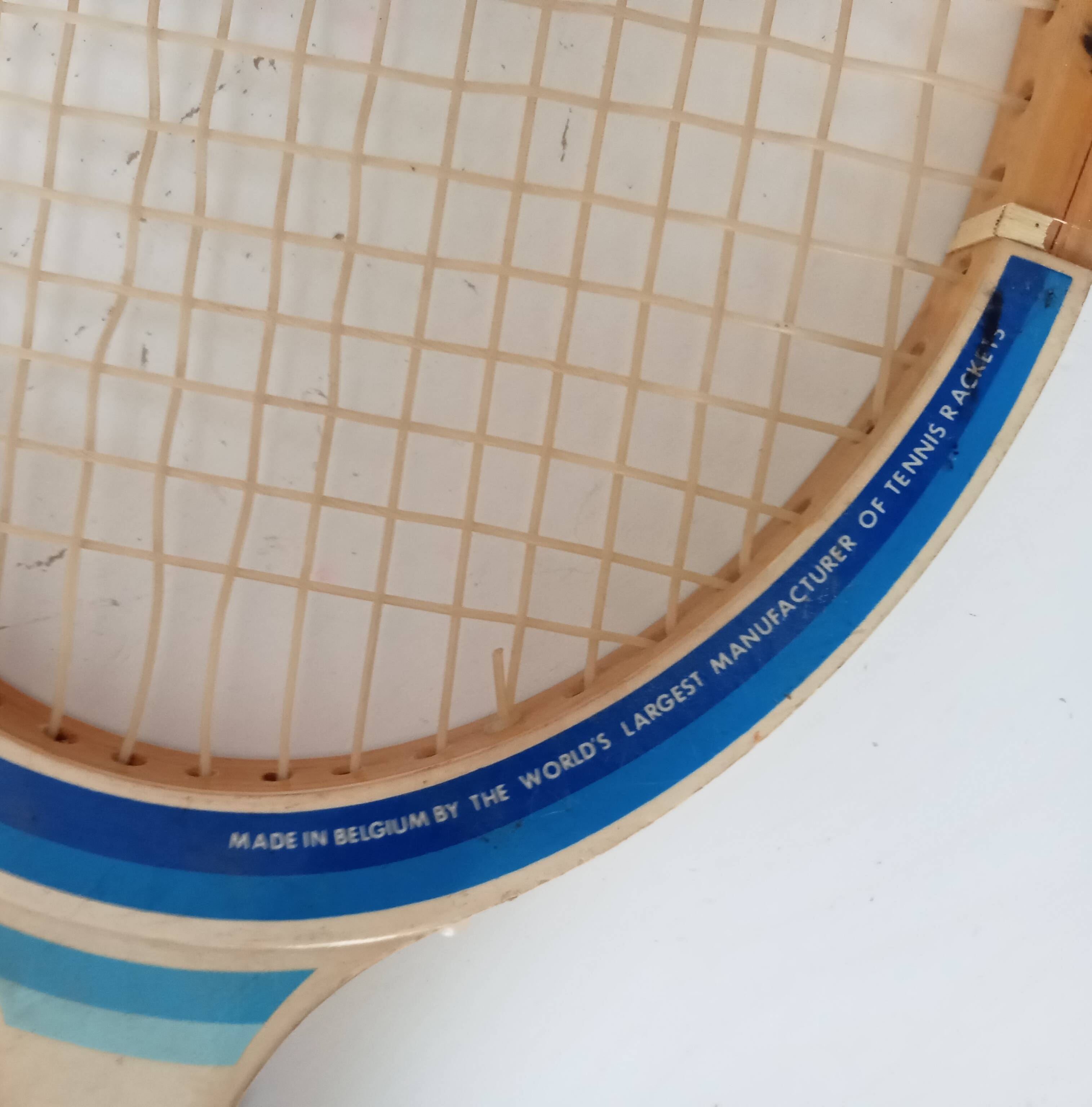 Vintage wooden tennis racket Donnay Ladyflex