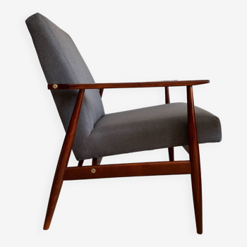 Fauteuil vintage en tissu Kvadrat par Henryk Lis, Europe, 1960