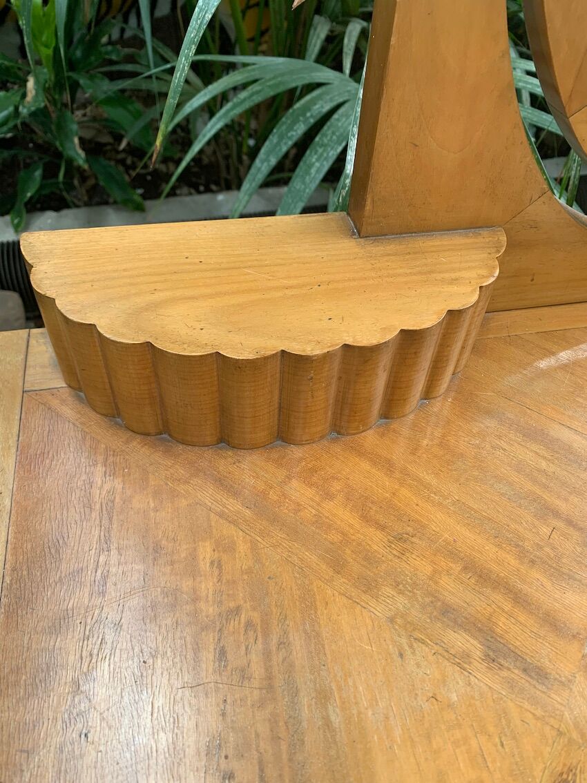 Vintage wood dressing table