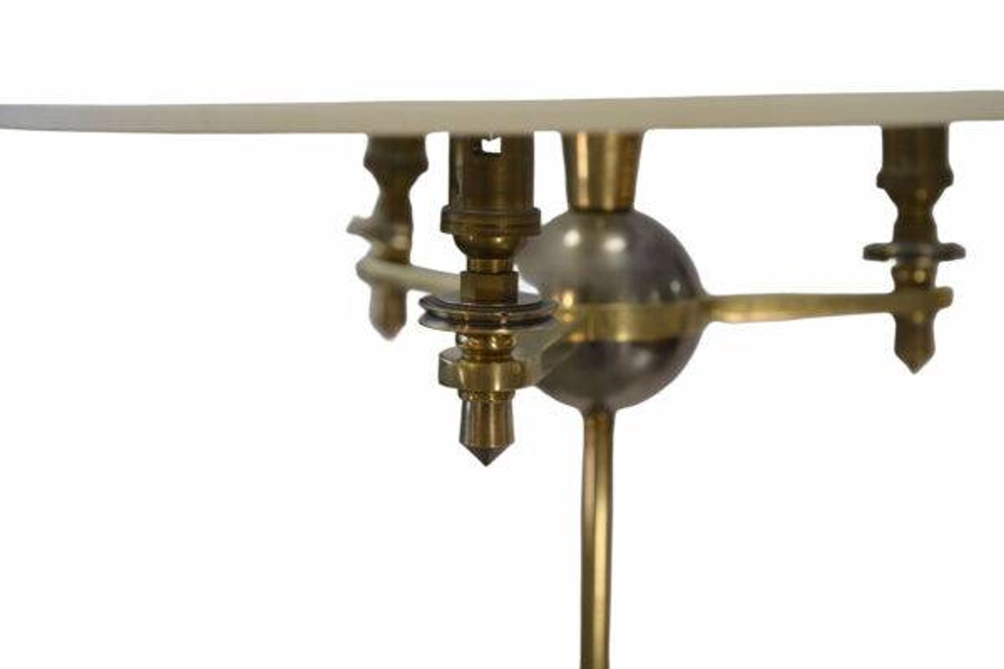 Neoclassical floor lamp by Henri Petitot for the Petitot workshop Paris France 1930s