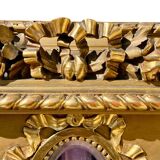 Louis XVI Style Gilded Wood Display Case