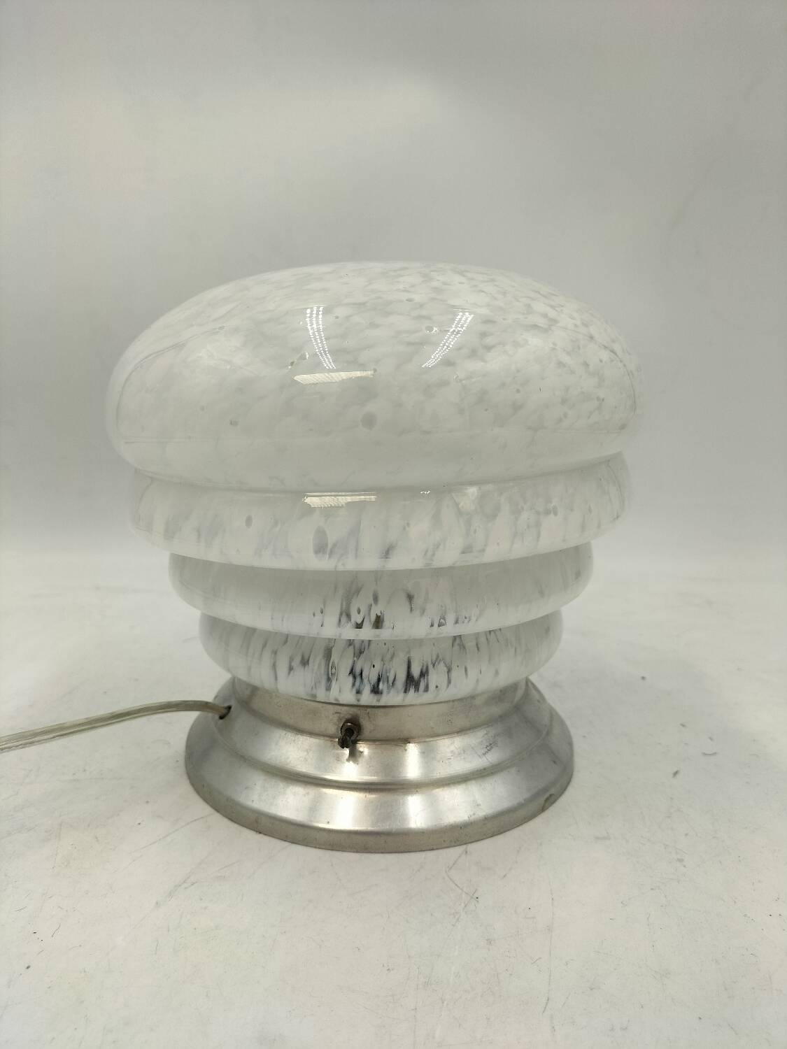 Lampe en verre de Clichy