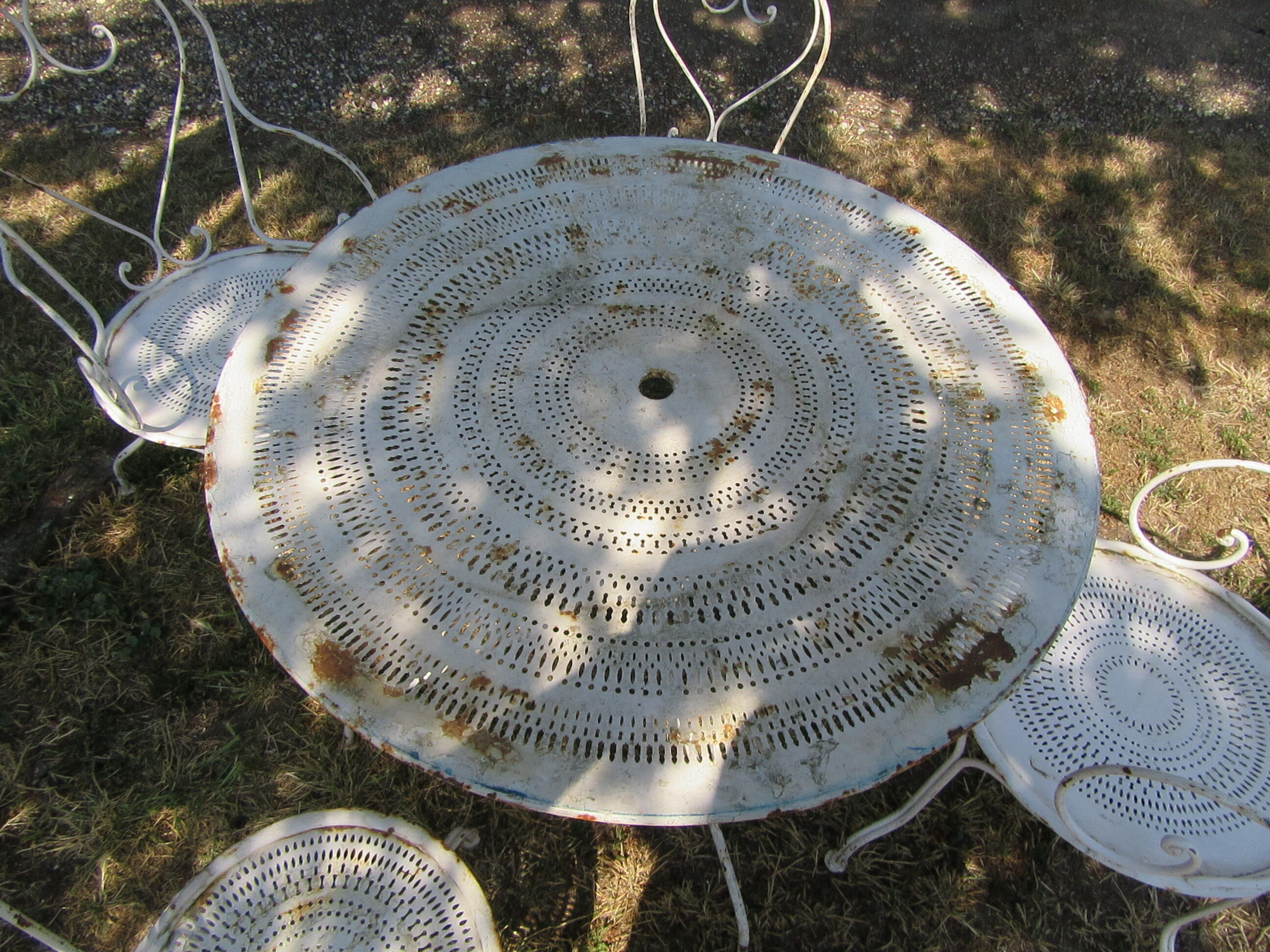 Ancient garden salon early 20th