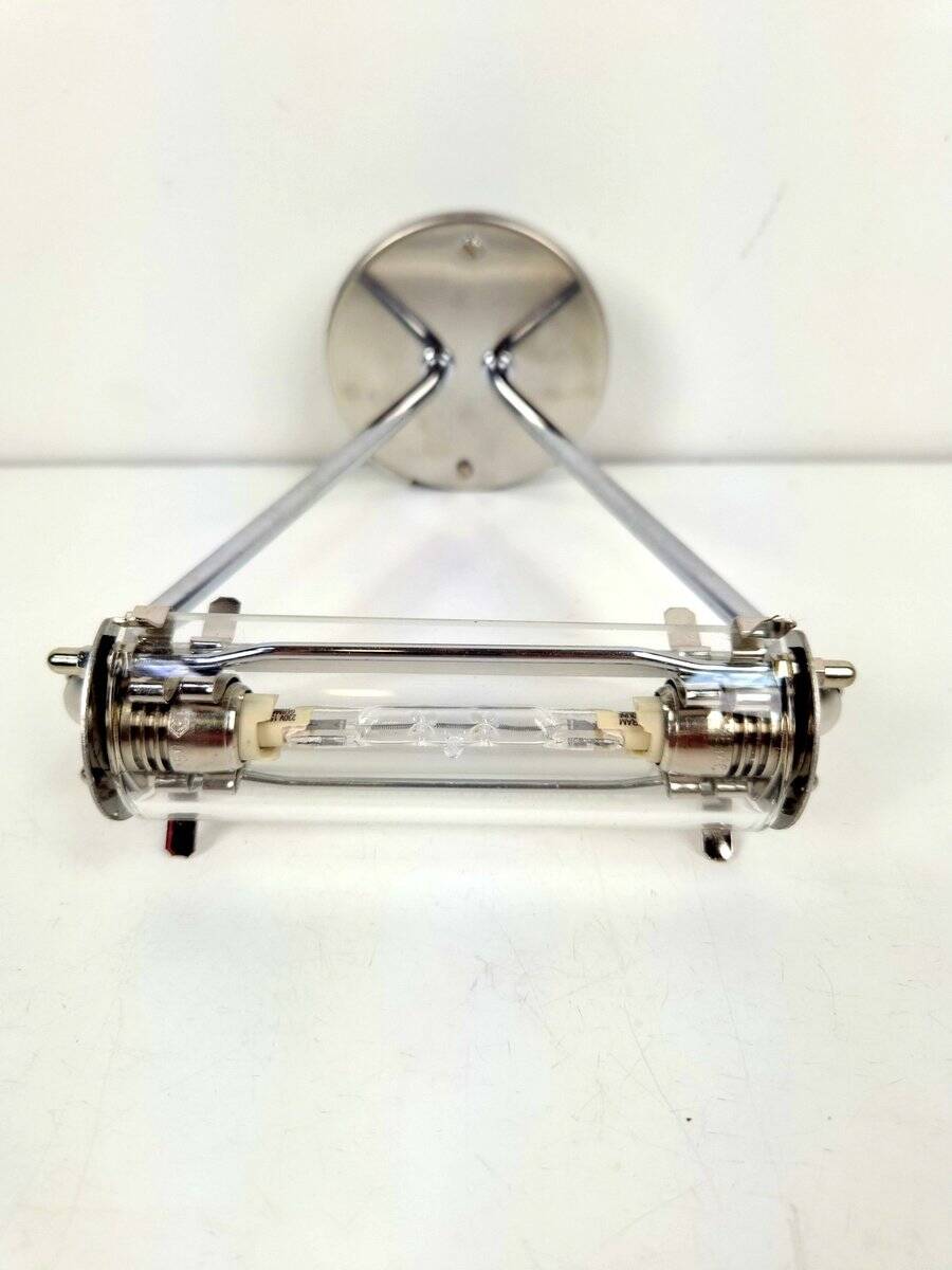 Chrome Scintilla Ceiling Lamp from Fontana Arte, 1970s