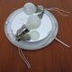 Large Bauhaus Opal Glass Ceiling Lamp by Zeiss Ikon, 1930s