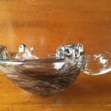 Turtle glass ashtray