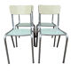 4 chaises en Formica des années 50 France
