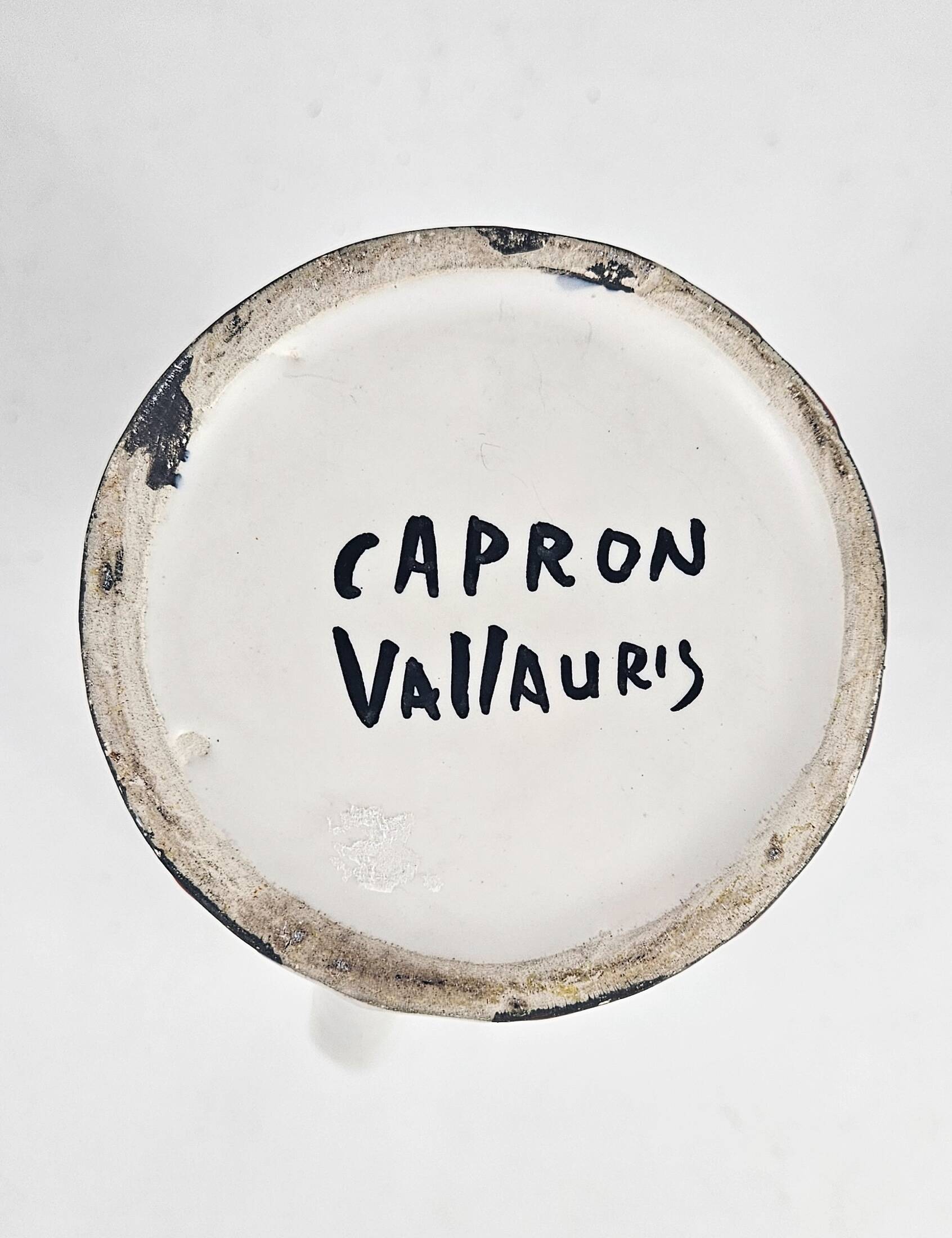 Roger CAPRON - Ceramic orangeade service