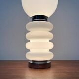 Space age glass table lamp from the mid-century by Carlo Nason for JBS, 1960s.