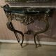 console avec miroir et deux appliques