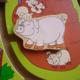 Wooden awakening games for children