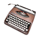 Typewriter Olivetti Lettera 82 Brown revised ribbon new