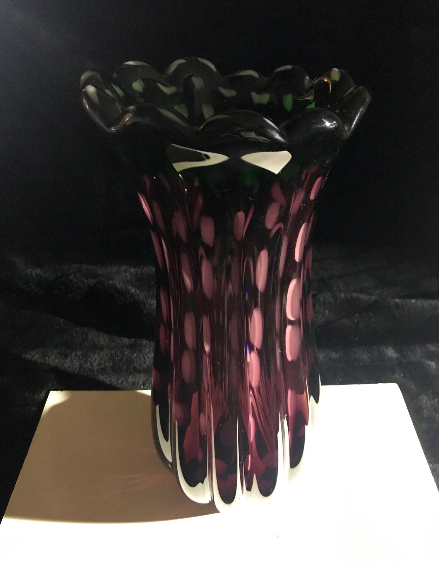 Vase large Attr Barovier & Toso l