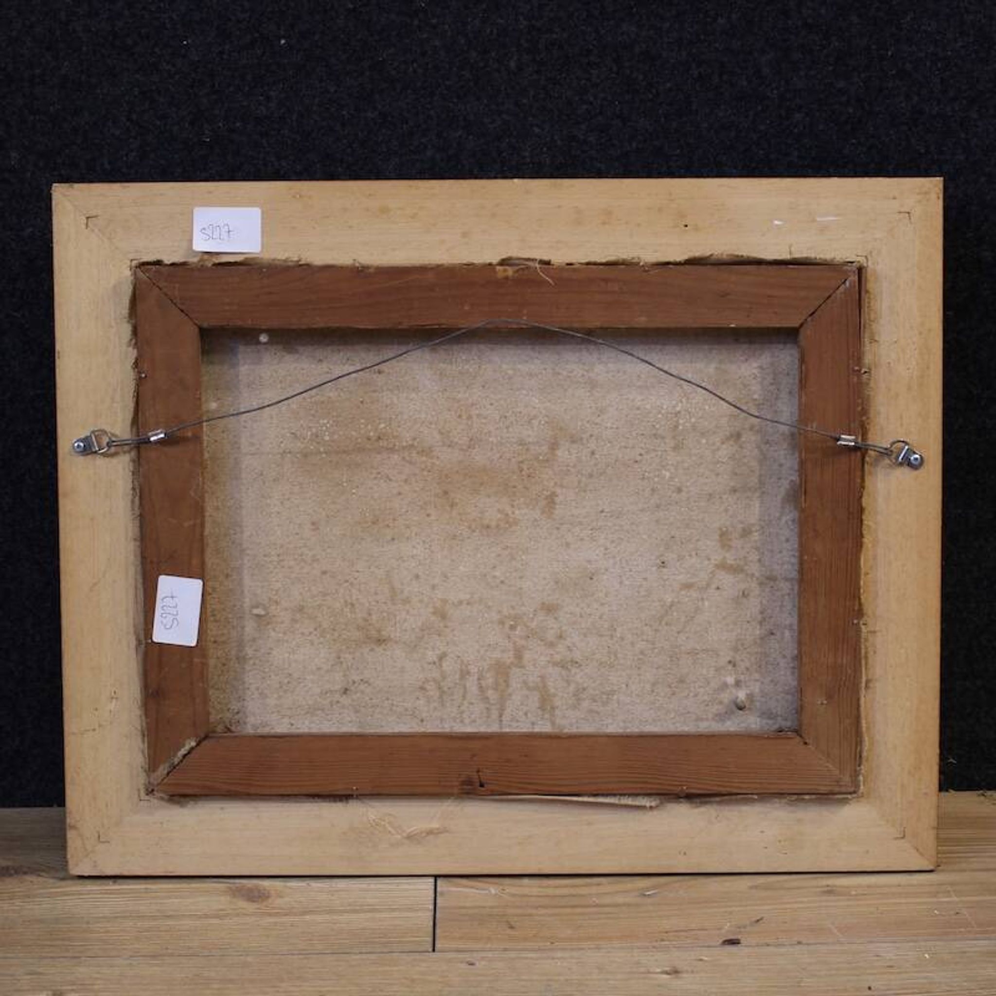 Peinture bucolique flamande du XXe siècle